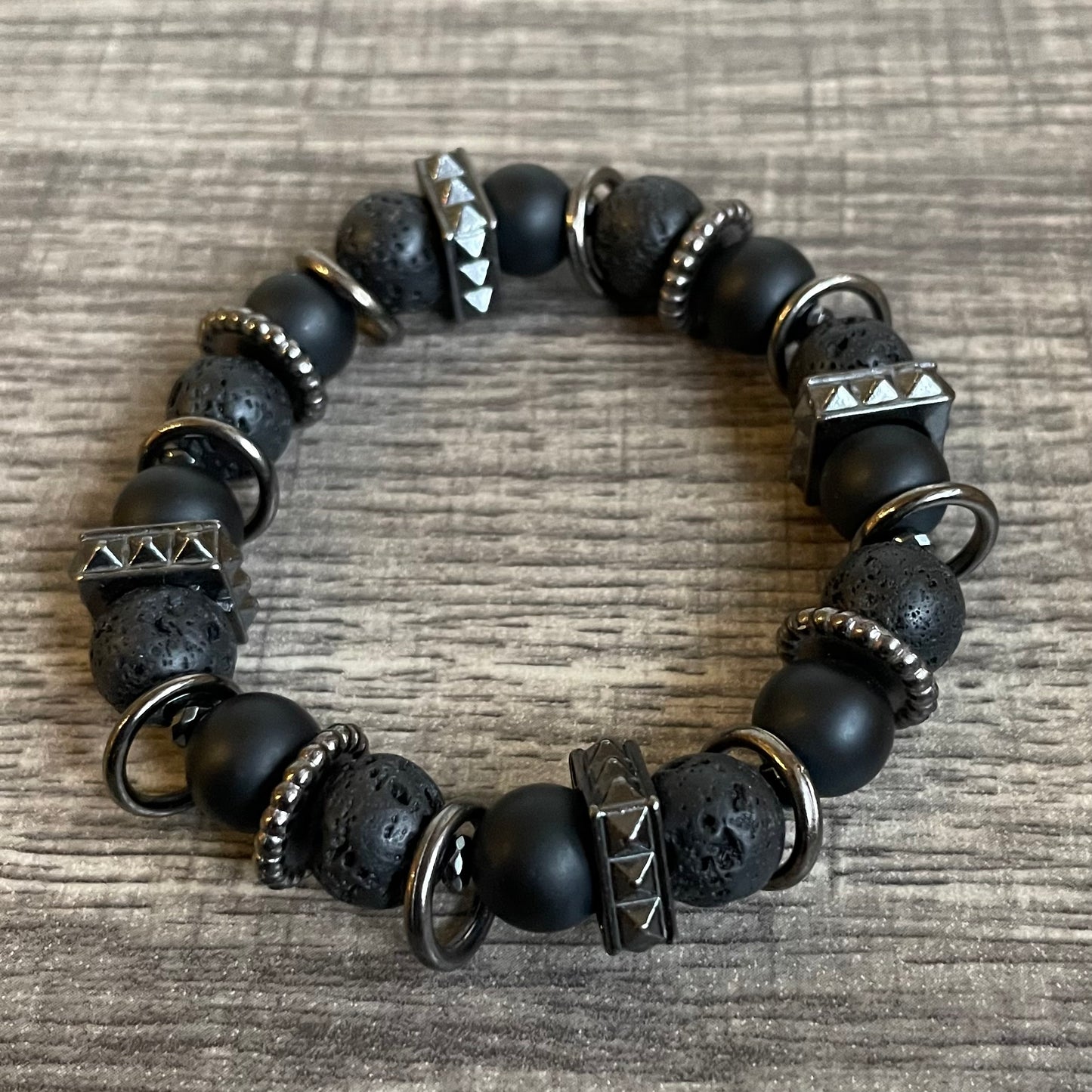 Onyx/LavaStone 10mm rings