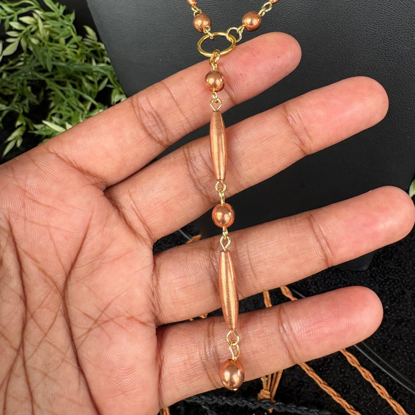 Copper Lariat
