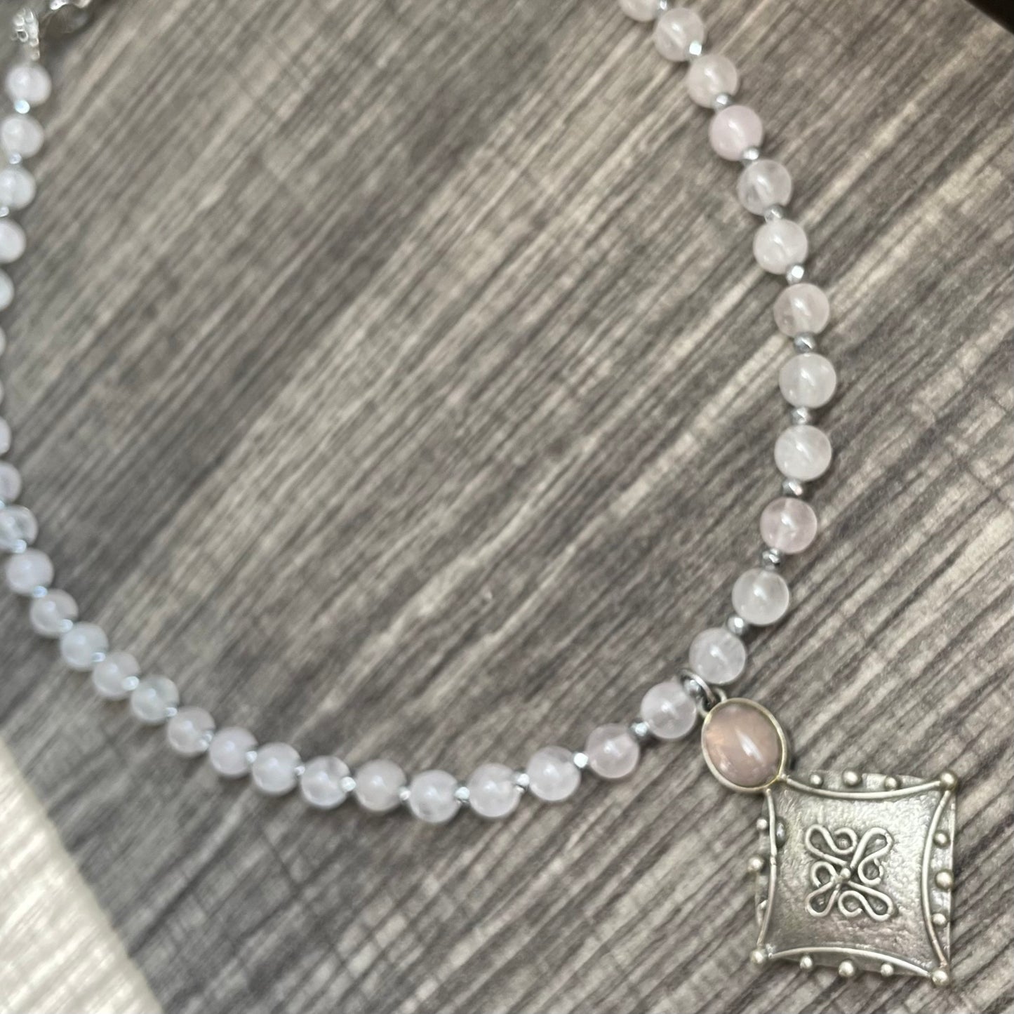 Rose Quartz 18 inches