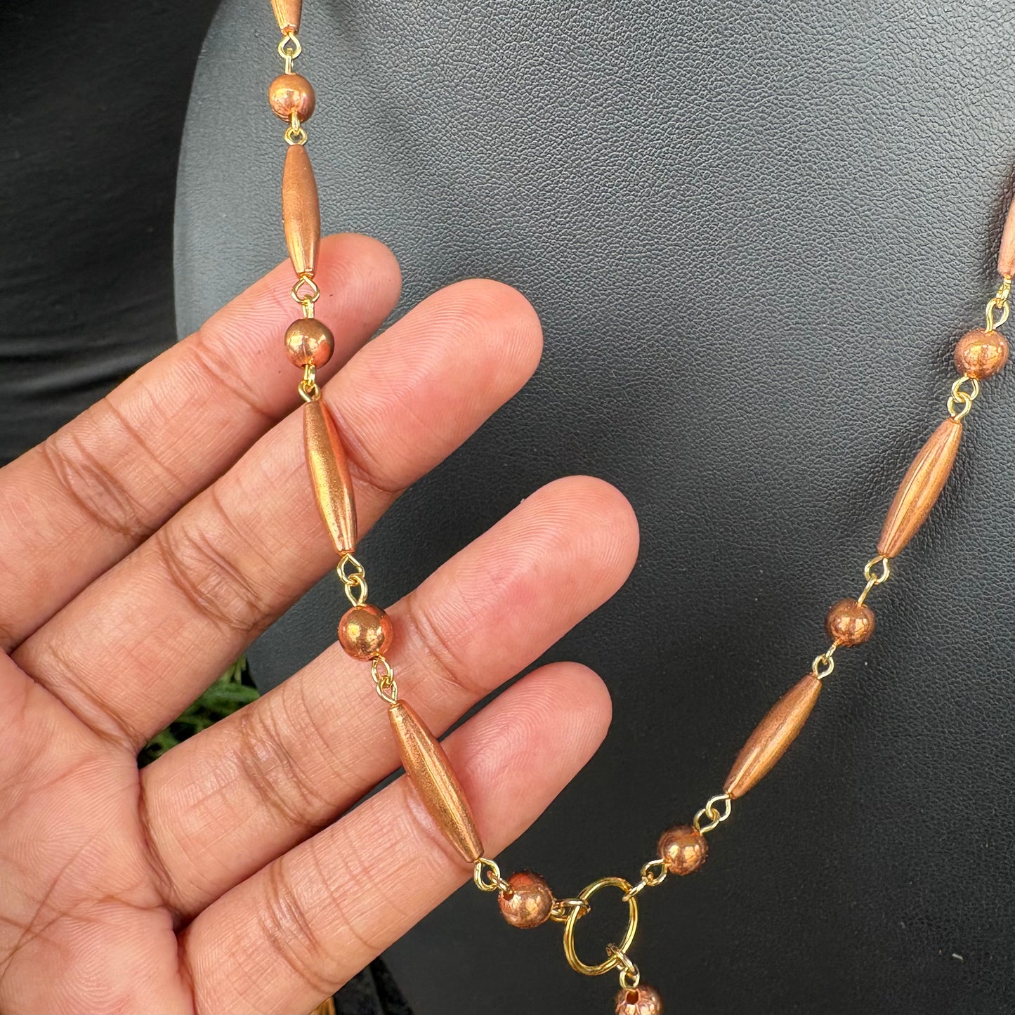 Copper Lariat