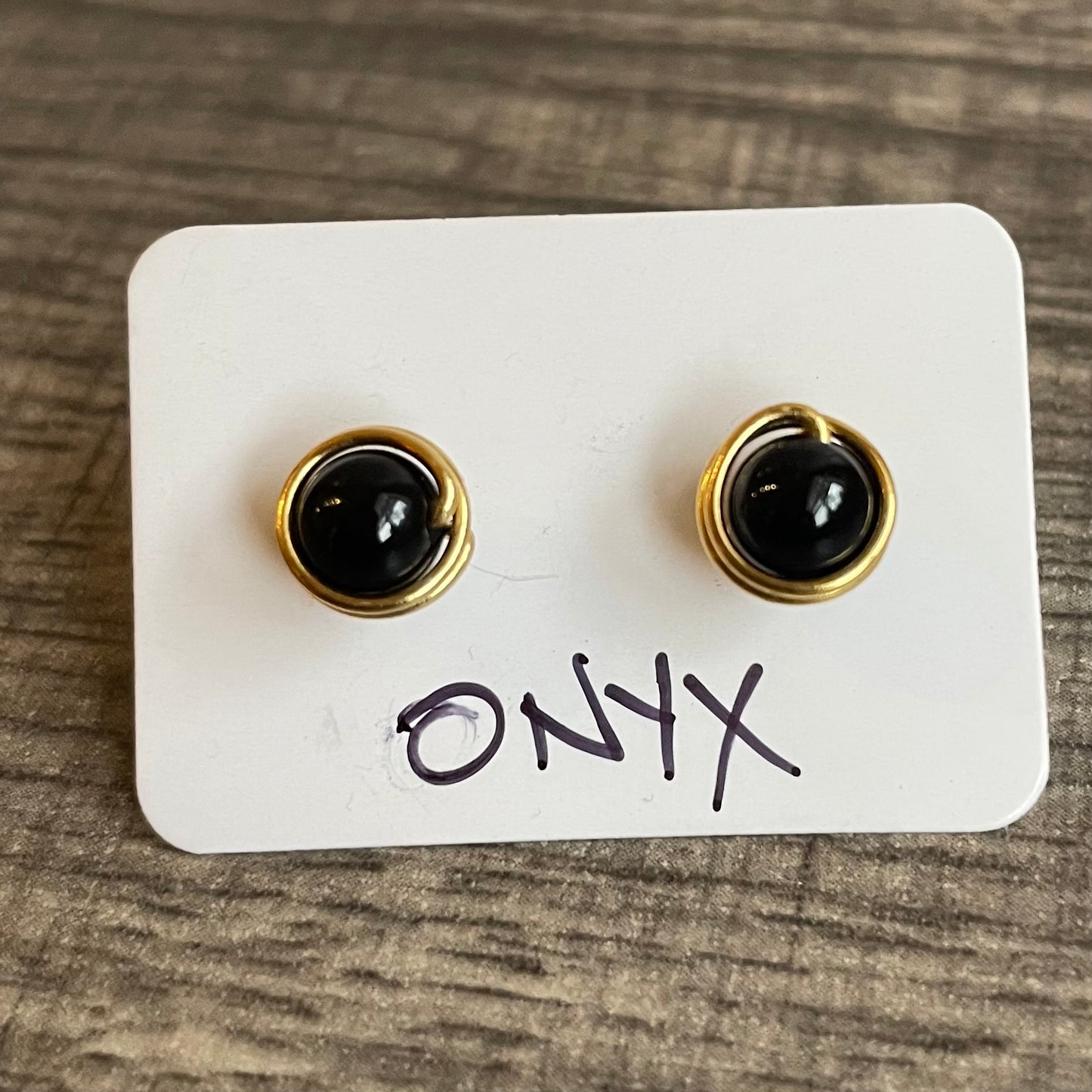 Black onyx glossy 6mm