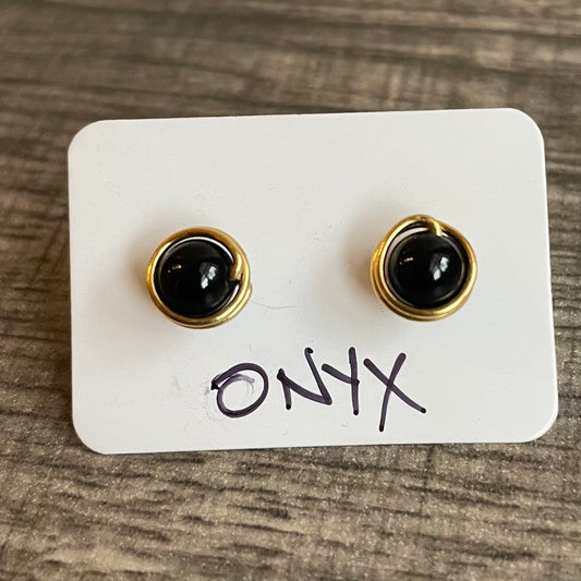 Black onyx glossy 6mm