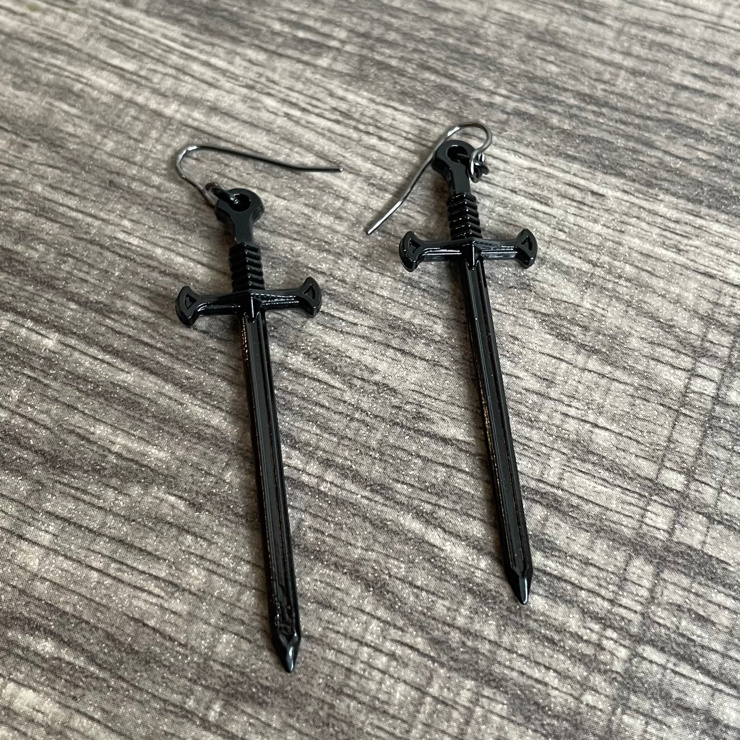 Black Sword earrings