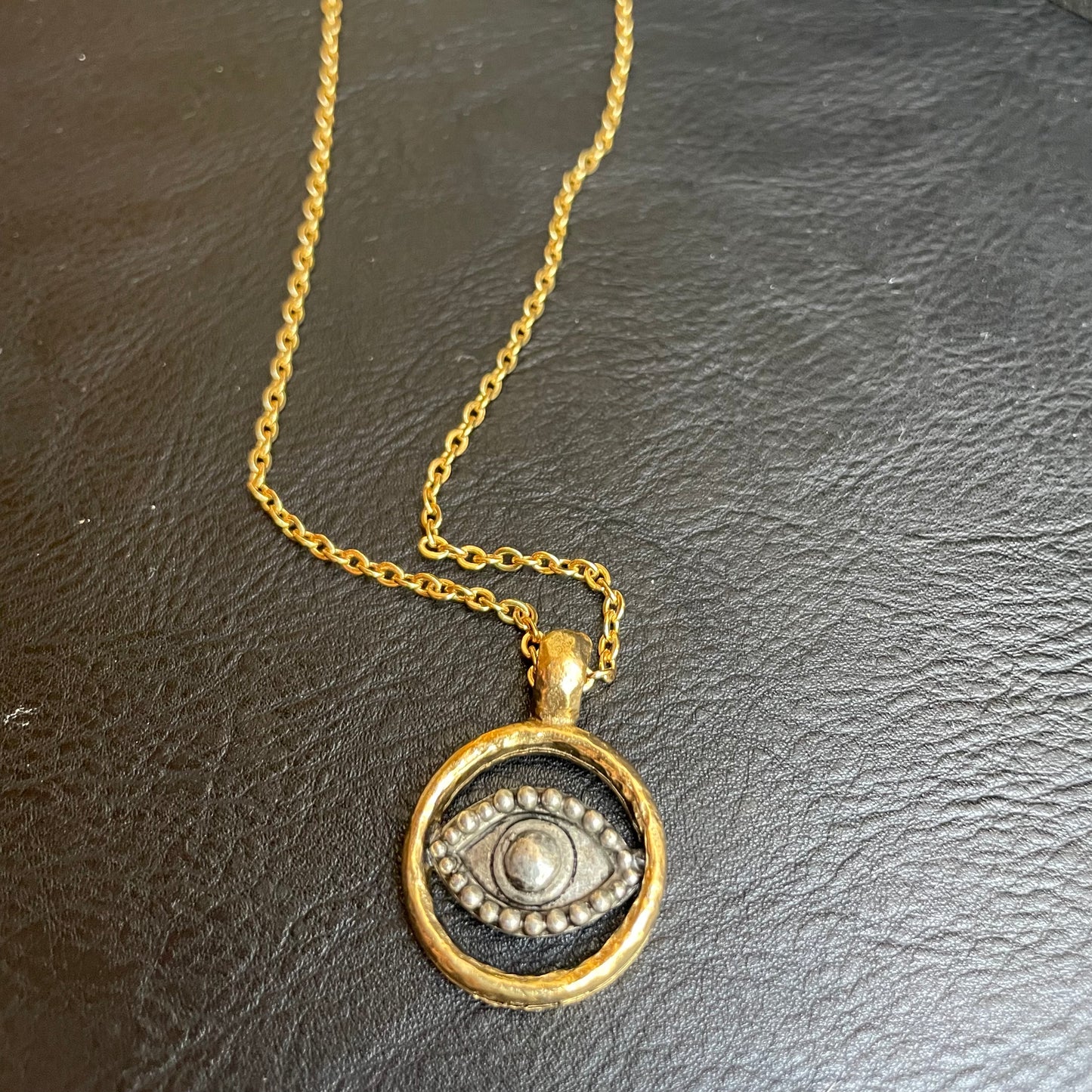 Evil Eye Pendant and Chain